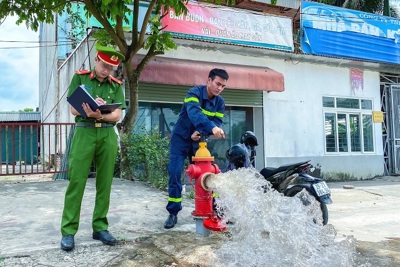 Phòng chống cháy nổ tại Mê Linh: Cần thiết nâng cấp hạ tầng