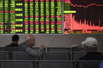 Chứng khoán châu Á: Ngược chiều xu hướng chung, cổ phiếu Trung Quốc giảm mạnh
