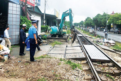 Kiềm chế tai nạn đường sắt tại Thường Tín: Xóa sổ đường ngang tự phát