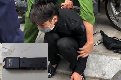 Hà Nội: Thiếu nợ, nam thanh niên đi cướp tiệm vàng trên phố Tôn Đức Thắng