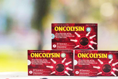 Cẩn trọng với thông tin quảng cáo thực phẩm bảo vệ sức khỏe Oncolysin