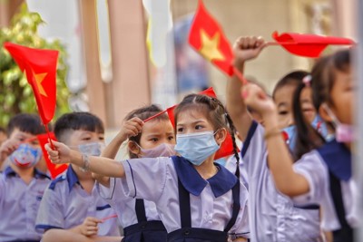 TP Hồ Chí Minh: Hơn 1,7 triệu học sinh từng bừng khai giảng năm học mới