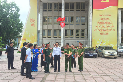 Hà Nội rà soát công tác bảo đảm an ninh trật tự phục vụ Đại hội Đảng bộ thành phố