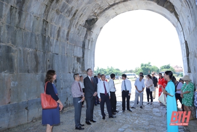 Thanh Hóa khánh thành dự án tu sửa và bảo tồn cổng thành phía Nam Thành nhà Hồ