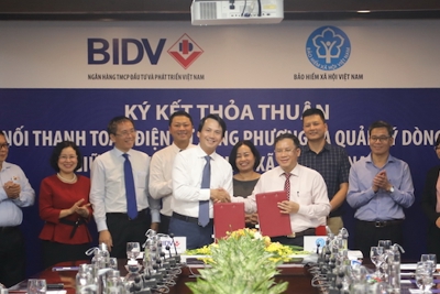 BIDV và Bảo hiểm Xã hội Việt Nam ký thỏa thuận kết nối điện tử song phương và quản lý dòng tiền