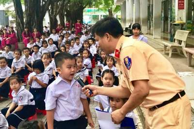 100% học sinh, sinh viên sẽ được dạy về luật và kỹ năng tham gia giao thông