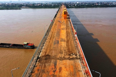 Tiến độ dự án sửa mặt cầu Thăng Long bị ảnh hưởng bởi chuyên gia Trung Quốc chưa có mặt