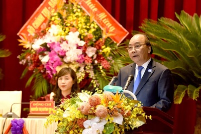 Thủ tướng Nguyễn Xuân Phúc: Nghệ An cần biến khát vọng thành hiện thực sớm hơn kế hoạch