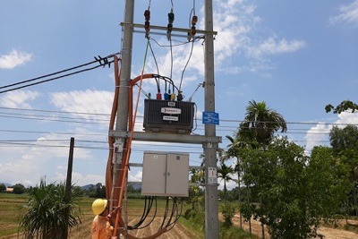 Hoàn thiện lưới điện tiếp nhận các xã ở huyện Nghĩa Hành