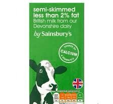 Cảnh báo sản phẩm sữa tiệt trùng (Semi-Skimmed less than 2% fat UHT milk) nhiễm vi sinh vật