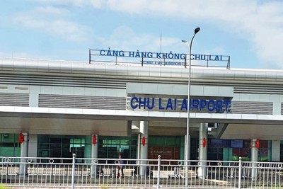 16 giờ ngày 30/10  sân bay Chu Lai sẽ hoạt động trở lại