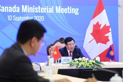 Canada muốn nâng cấp quan hệ với ASEAN lên đối tác chiến lược