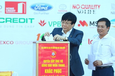 Khai mạc Press Cup 2020, phát động ủng hộ đồng bào miền Trung