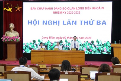 Quận Long Biên: Quyết tâm hoàn thành cao nhất các chỉ tiêu kinh tế - xã hội