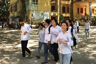 Buổi thi môn Ngoại ngữ vào lớp 10 tại Hà Nội: 469 thí sinh vắng mặt