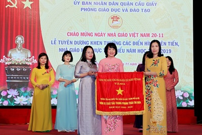 Trường Tiểu học Nghĩa Tân, quận Cầu Giấy: Nơi chắp cánh những ước mơ