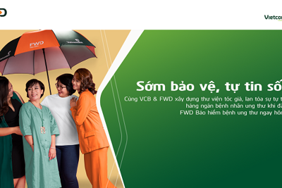 Cùng Vietcombank góp sức lan tỏa tinh thần “Sớm bảo vệ, Tự tin sống”