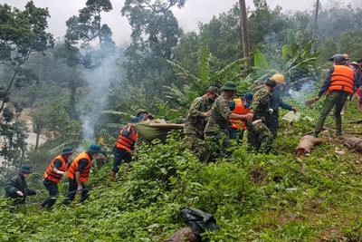 Phát hiện thi thể nạn nhân trong vụ sạt lở đất ở Trà Leng