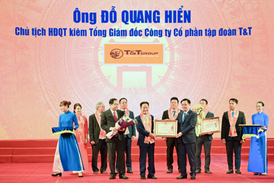 Doanh nhân Đỗ Quang Hiển vinh dự nhận Huân chương Lao động hạng Nhất