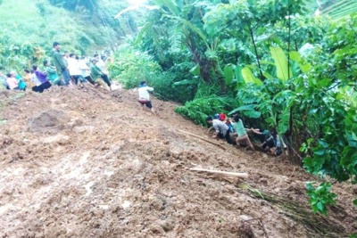 Huyện Phong Thổ (Lai Châu): Dốc toàn lực tìm kiếm 1 trường hợp bị mất tích do mưa lũ