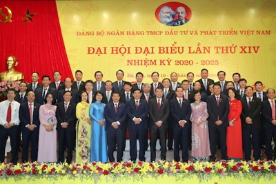 Đảng bộ BIDV tổ chức thành công Đại hội đại biểu lần thứ XIV, nhiệm kỳ 2020 - 2025