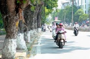 Nhiều khu vực tại Hà Nội có chất lượng không khí ở mức trung bình