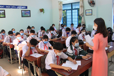 Học sinh Quảng Nam nghỉ học để phòng tránh bão số 5