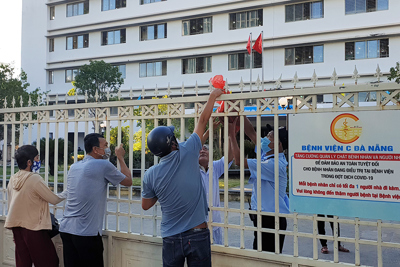 Gần 1.000 người trong Bệnh viện C Đà Nẵng bị phong tỏa