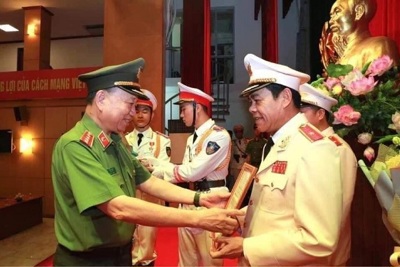 Giám đốc Công an tỉnh Nghệ An được thăng quân hàm Thiếu tướng