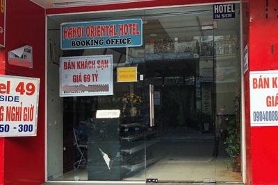 Nhiều khách sạn bị rao bán vì thua lỗ