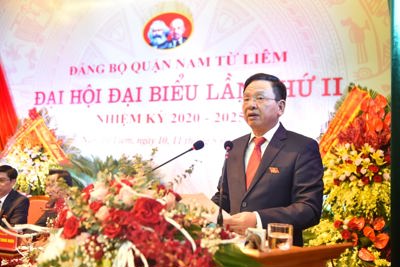 Ông Trần Đức Hoạt được bầu giữ chức Bí thư Quận ủy Nam Từ Liêm