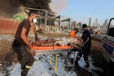 Lebanon: Beirut quay cuồng sau thảm họa khiến ít nhất 135 người thiệt mạng