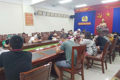 Quảng Ninh: Bắt quả tang nhóm thanh niên tổ chức sử dụng ma túy tại quán karaoke