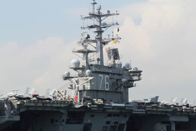 Mỹ điều 2 tàu sân bay đến Biển Đông khi Trung Quốc đang tập trận
