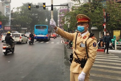 Tạm cấm, hạn chế một số tuyến đường phục vụ Đại hội đại biểu Đảng bộ TP Hà Nội