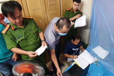Đà Nẵng: Phá đường dây đánh bạc qua mạng hàng ngàn tỷ đồng