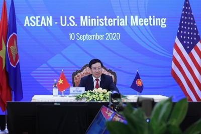ASEAN hoan nghênh đóng góp có tính xây dựng của Mỹ ở Biển Đông
