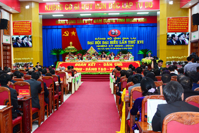 Khai mạc Đại hội đại biểu Đảng bộ tỉnh Gia Lai lần thứ XVI