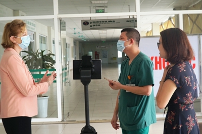 Ứng dụng Robot mới giúp bảo vệ nhân viên y tế khỏi dịch Covid-19