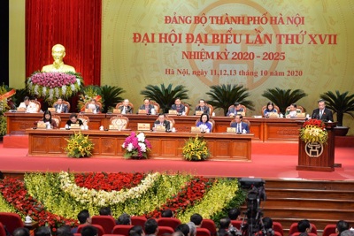 16 đồng chí được bầu vào Ban Thường vụ Thành uỷ Hà Nội khoá XVII, nhiệm kỳ 2020 -2025