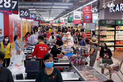 Hà Nội: Tổng mức bán lẻ hàng hóa và doanh thu dịch vụ tiêu dùng tháng 7 tăng 2,5%