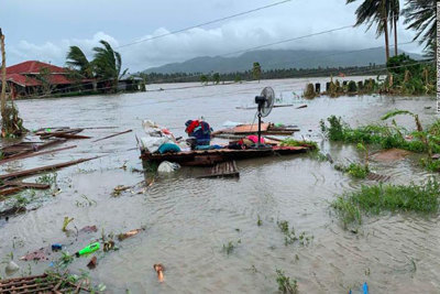 Philippines: Bão Molave đã khiến ít nhất 9 người thiệt mạng và 13 người mất tích