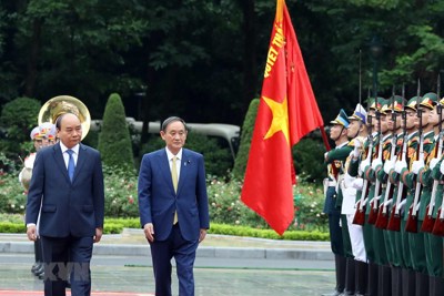 Truyền thông Nhật đưa đậm nét chuyến thăm Việt Nam của Thủ tướng Suga