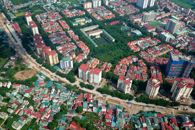 Xây dựng các dự án hạ tầng tại quận Hoàng Mai: Giảm áp lực của quá trình đô thị hóa