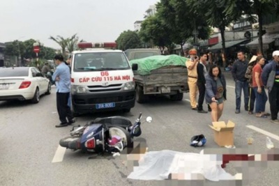 Tai nạn giao thông mới nhất hôm nay 31/10: Nữ sinh lớp 10 tử vong thương tâm dưới bánh xe tải