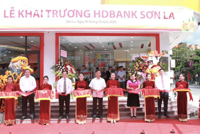 HDBank chính thức có mặt tại xứ hoa Tây Bắc