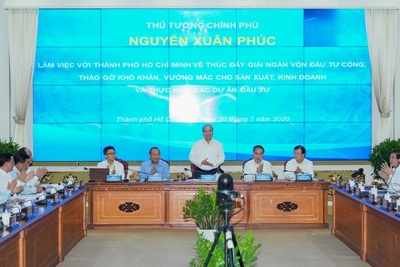 Thủ tướng tháo gỡ khó khăn cho nhiều dự án bị vướng mắc ở TP Hồ Chí Minh
