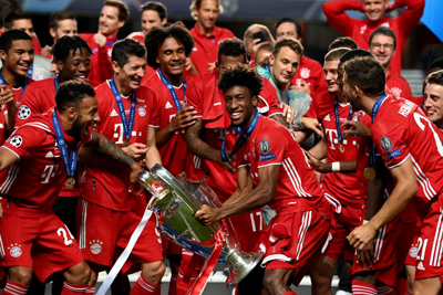 Màn ăn mừng lần thứ 6 vô địch Champions League đầy cảm xúc của Bayern Munich
