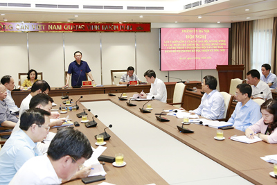 Hà Nội lấy ý kiến bộ, ban, ngành Trung ương vào Dự thảo Văn kiện Đại hội lần thứ XVII Đảng bộ thành phố