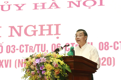 Chủ tịch UBND TP Chu Ngọc Anh: Kinh tế - xã hội của Hà Nội phát triển với nhiều dấu ấn nổi bật